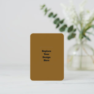 Carte Conseil Créez Votre Propre Brun