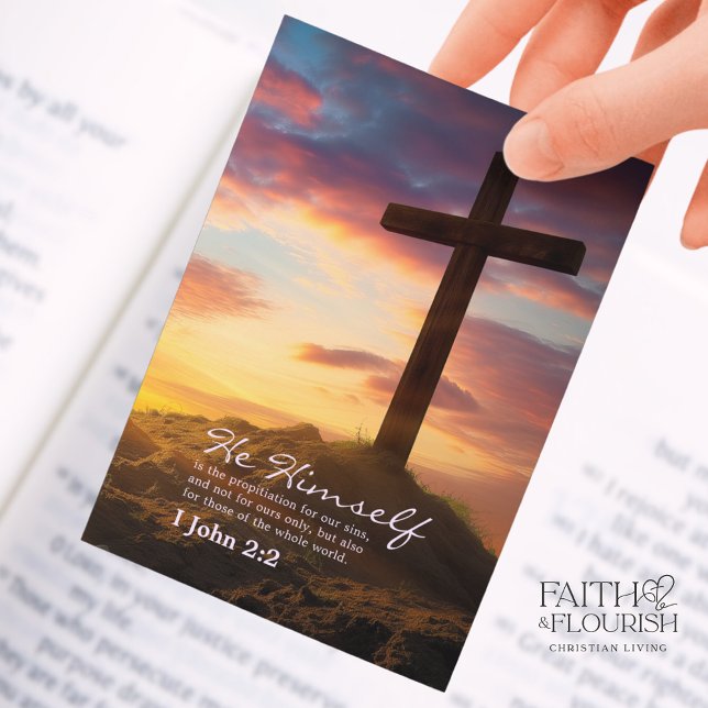 Carte Conseil Croix de la Bible de l'Écriture Signet de Dusk (Créateur téléchargé)