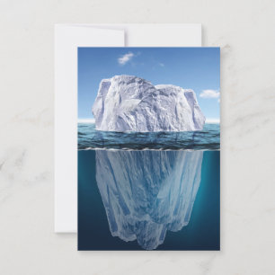 Carte Conseil de l'iceberg