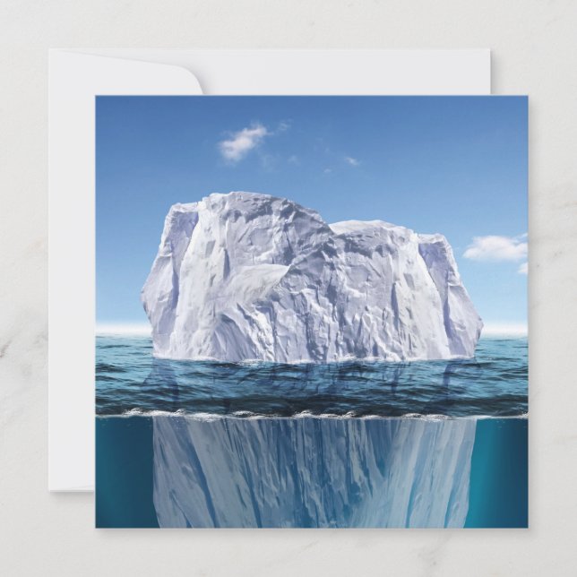 Carte Conseil de l'iceberg (Devant)