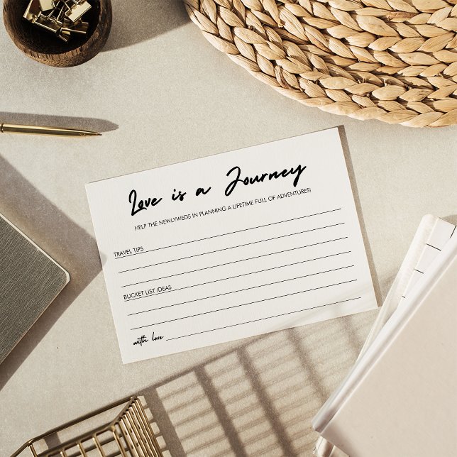 Carte Conseil L'amour de l'écriture moderne est une Fête des mar (Créateur téléchargé)