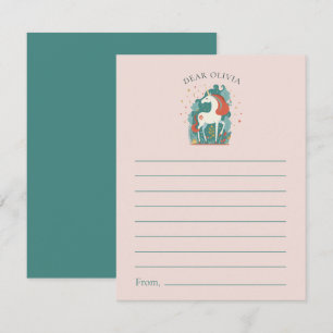 Carte Conseil Magique Unicorne Anniversaire Heure Capsule Souhai