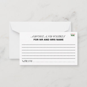 CARTE CONSEIL MARQUE BLANCHE MODERNE ET PERSONNALISABLE VÉRIFIÉE