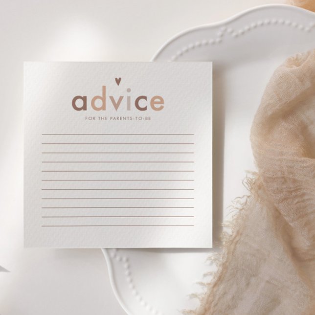 Carte Conseil Neutral Moderne Neutral (Créateur téléchargé)