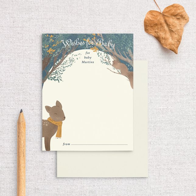 Carte Conseil Storybook Woodland Friends Wives for Baby (Créateur téléchargé)