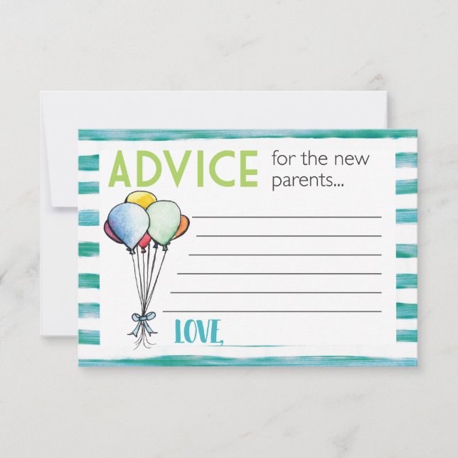 Carte Conseiller pour les nouveaux parents (Devant)