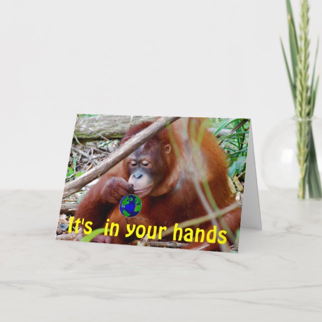 Carte Conservation - dans des vos mains (Devant)