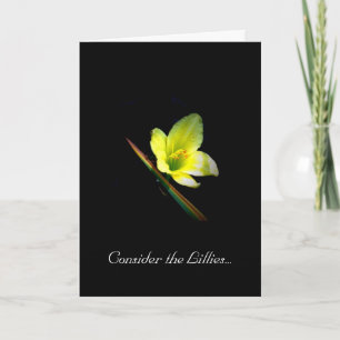 Carte Considérez le Lillies 100