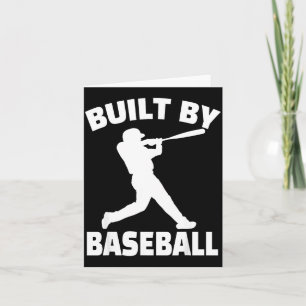 Carte Construit Par Le Baseball Drôle De Baseball Pour H