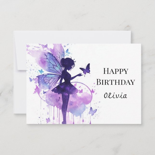 Carte Conte de fée pour enfants de Bohême Anniversaire (Devant)