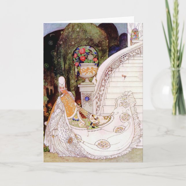 Carte Conte de fées de Cendrillon de Kay Nielsen (Devant)