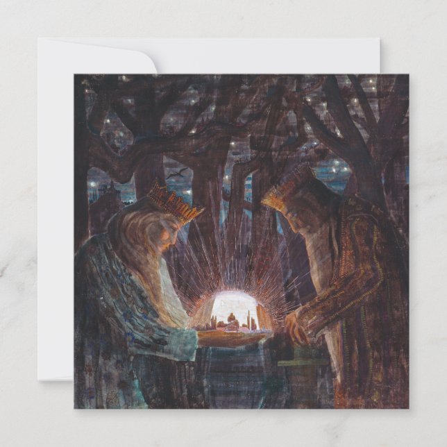 Carte Conte de fées des rois | Mikalojus Ciurlionis | (Devant)