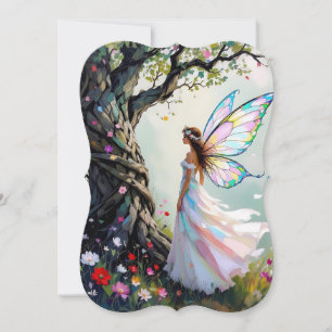 Carte Conte de fées Whimsical Magique Blank