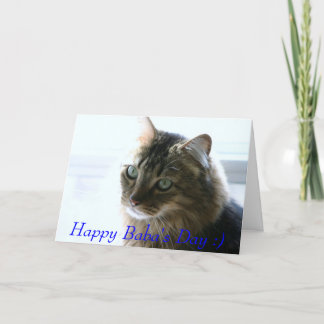 Carte contentement, Joyeux jour de Baba :)