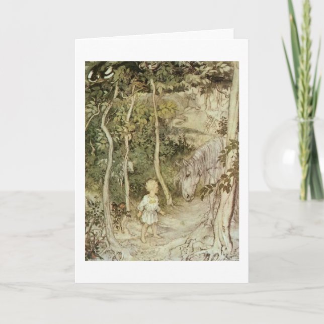 Carte Contes de fées irlandais (blanc à l'intérieur) (Devant)