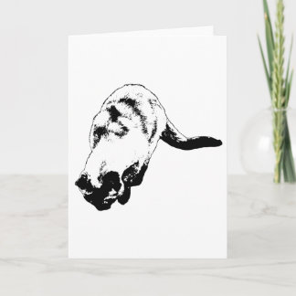 Carte Contour doux, mot joyeux
