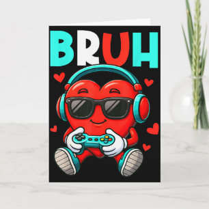 Carte Contrôleur de jeu vidéo de Saint-Valentin pour jou