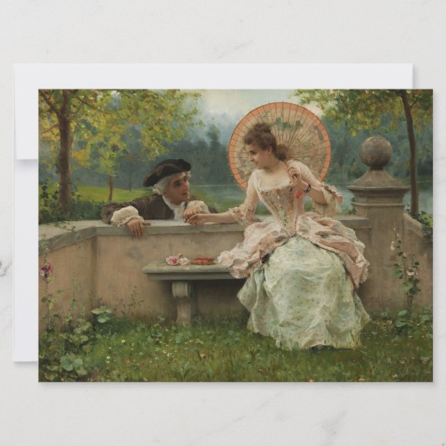 Carte Conversation abominable dans le parc (Devant)