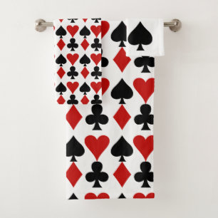 Carte Convient Design Ensemble de serviettes de ba