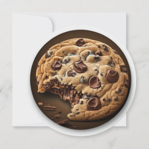 Carte Cookie aux pépites de chocolat