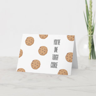 Carte Cookie dure   Encouragement   Bon rétablisse