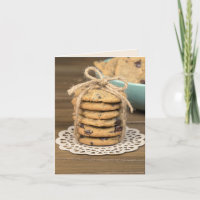 Cookies de chips au chocolat d'anniversaire