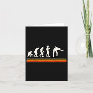 Carte Cool Billiards Black Evolution Of Man Billiards Pl