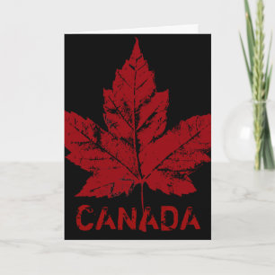 Carte cool Canada Carte de voeux pour drapeau cana
