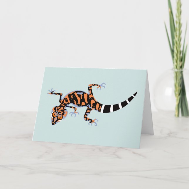 Carte Cool GECKO - Animal en voie de disparition - Natur (Devant)