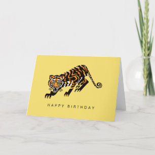 Carte Cool Graphic - TIGER - Faune - Nature
