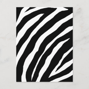 Carte cool Zebra Stripes