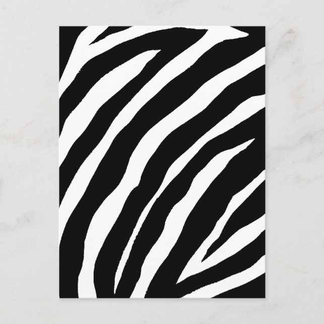 Carte cool Zebra Stripes (Devant)