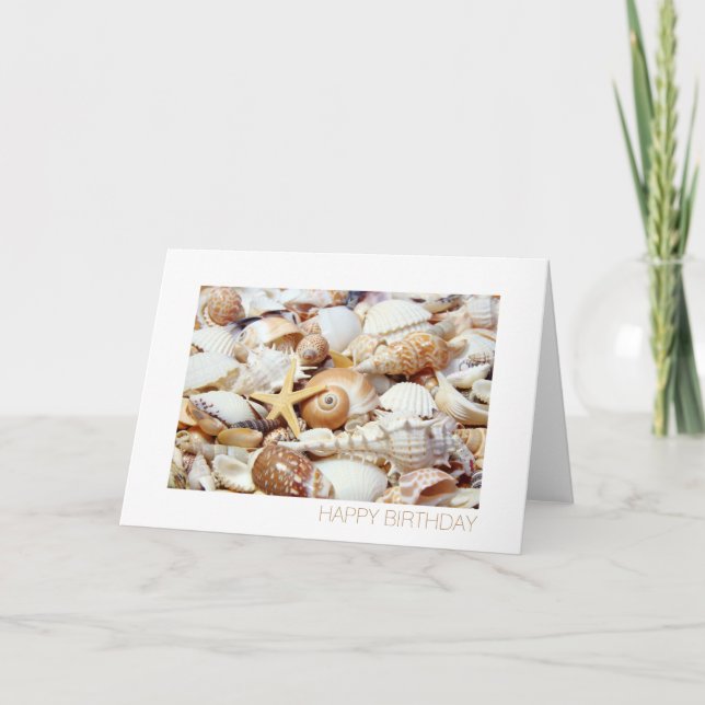 Carte Coquillages (Devant)