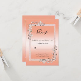 Carte Coral Gem & Parties scintillant 35e anniversaire M