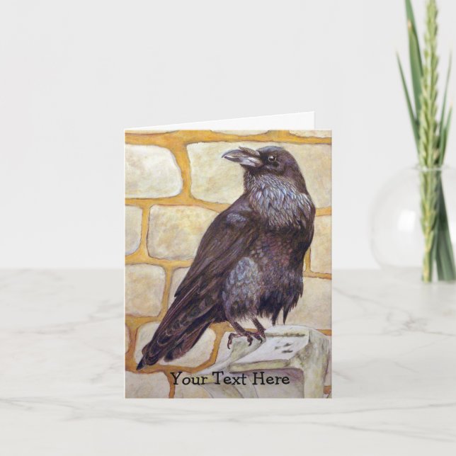 Carte Corbeau (Devant)