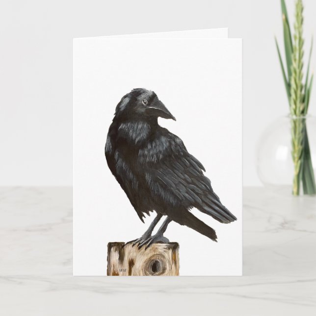 Carte Corbeau  (Devant)