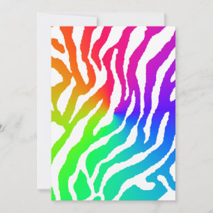 Carte Corey Tiger 80s Tiger Stripes Motif
