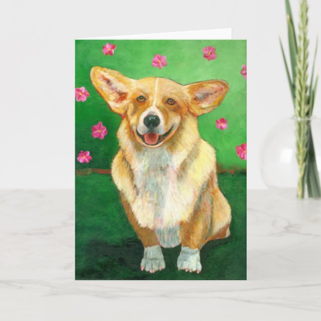 Carte "Corgi" (Devant)