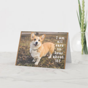 CARTE CORGI EST TOUS DES "OREILLES" COMMENT SE SENTENT-I