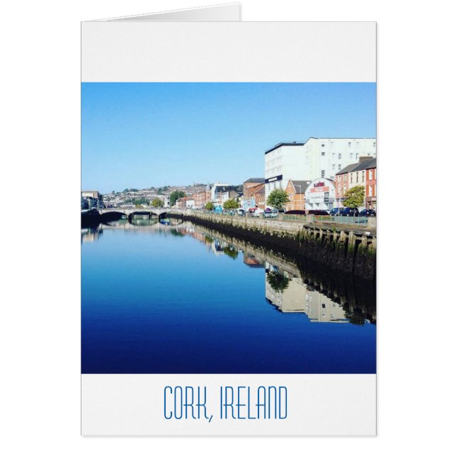 Carte Cork Ireland (Devant)