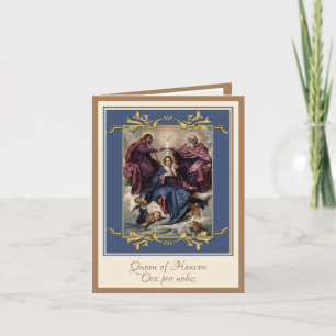 Carte Coronation religieuse de la Sainte Trinité