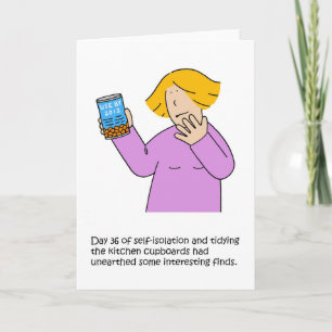 Carte Coronavirus Auto-isolement Cuisine Cupboard Tidy