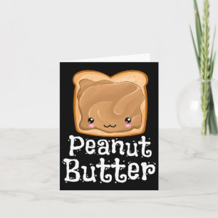 Carte Correspondance de l'Halloween Kawaii Peanut Butter