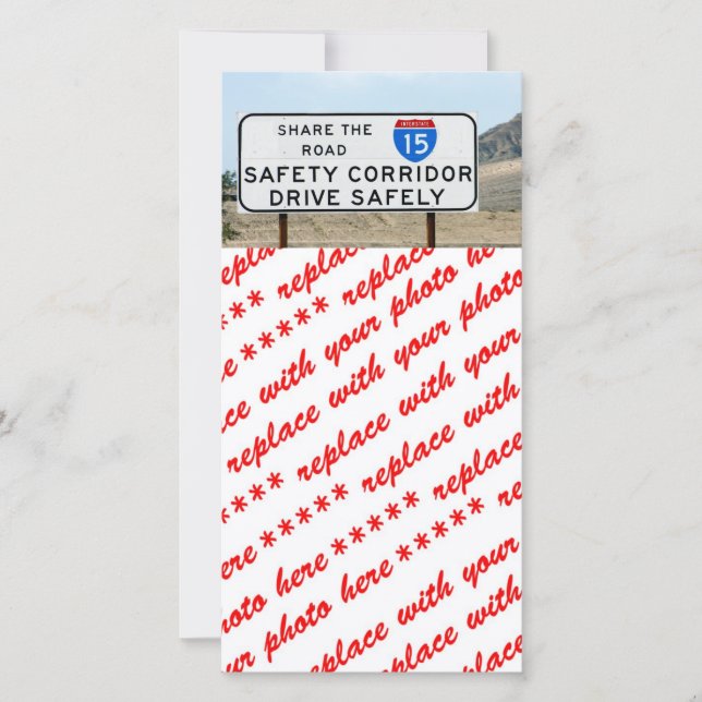 Carte Corridor de sécurité I-15 (Devant)