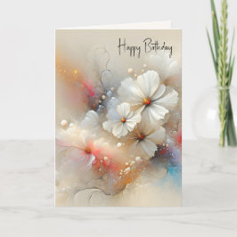 Carte Cosmos contemporains Joyeux anniversaire
