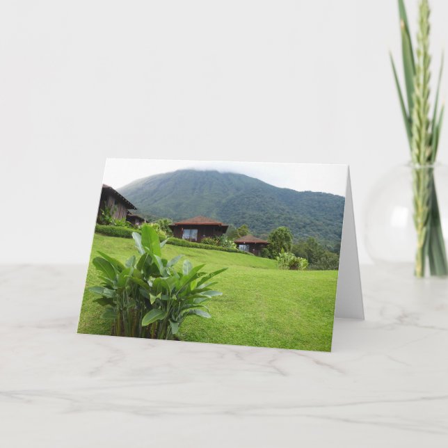 Carte Costa Rica, volcan arénal, (Devant)