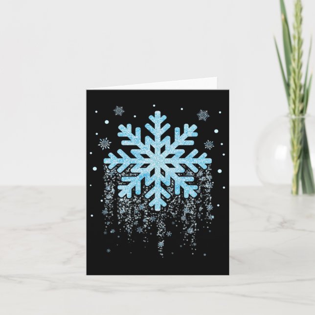 Carte Costume de flocon de neige Hiver Matching Mens K (Devant)