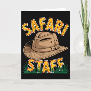 Carte Costume de safari cool pour hommes femmes enfants 