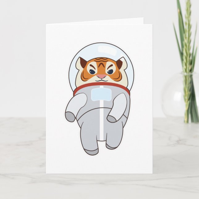 Carte Costume de Spaceman Tigre (Devant)