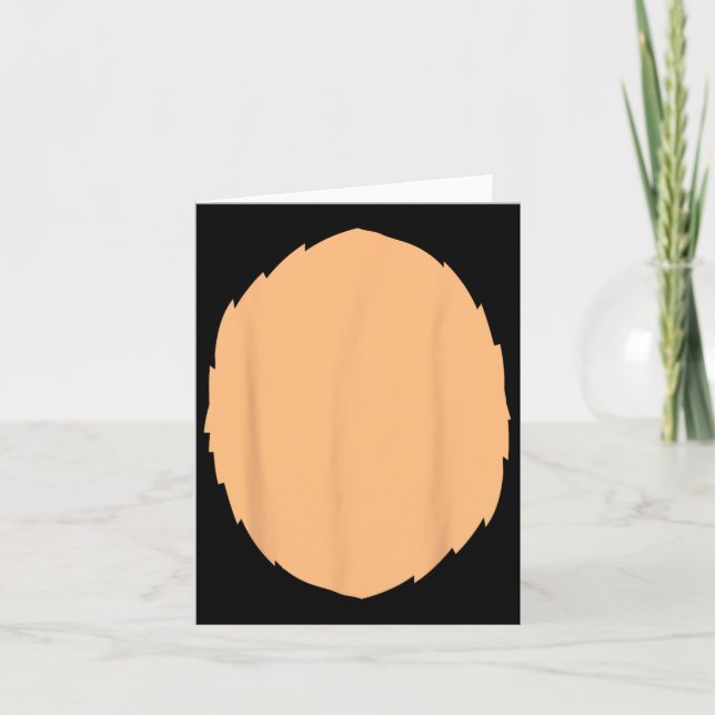 Carte Costume d'ours Halloween animal (Devant)